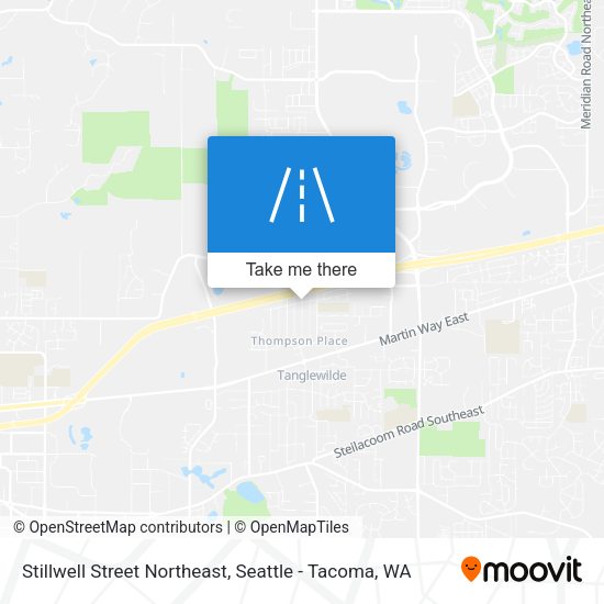 Mapa de Stillwell Street Northeast