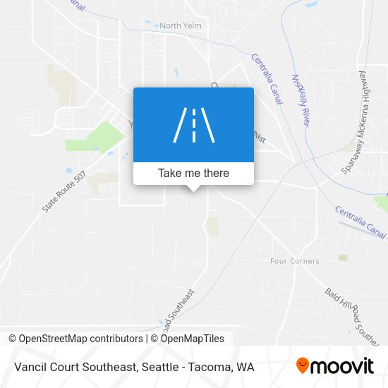 Mapa de Vancil Court Southeast