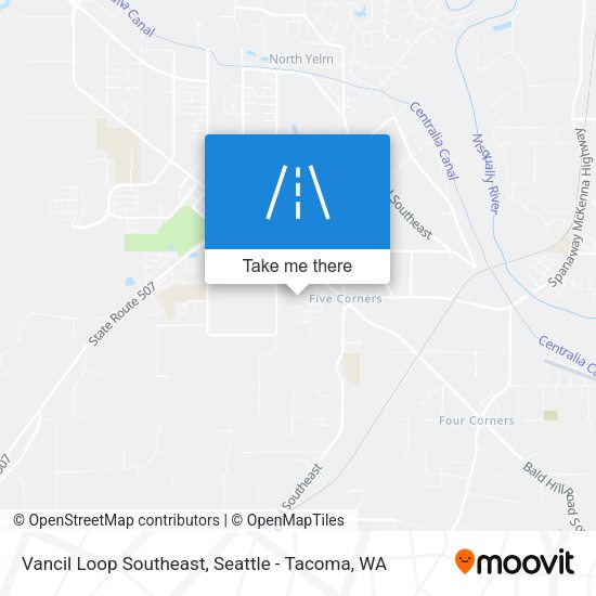 Vancil Loop Southeast map