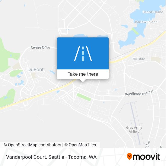 Vanderpool Court map