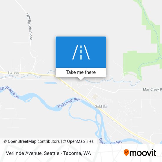 Verlinde Avenue map