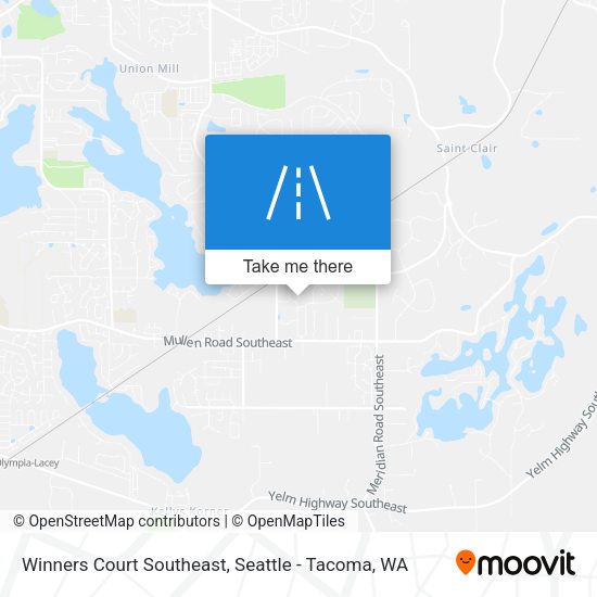Winners Court Southeast map