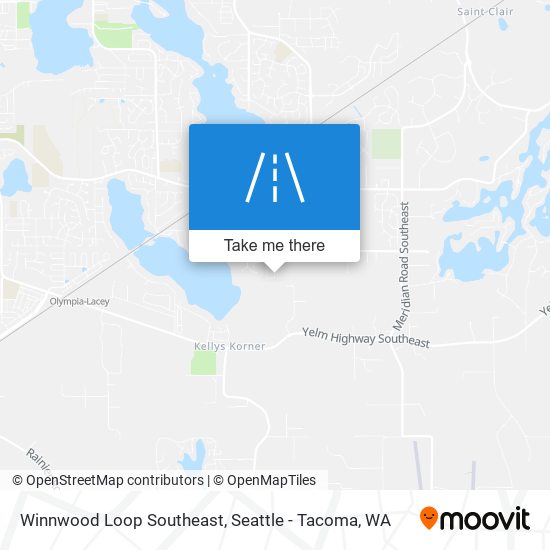 Winnwood Loop Southeast map