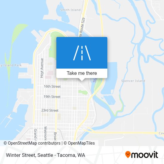Winter Street map