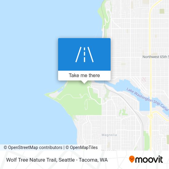 Mapa de Wolf Tree Nature Trail