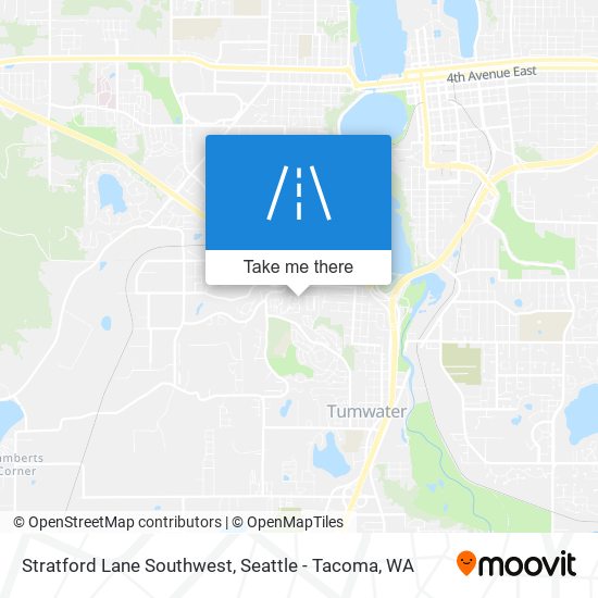 Mapa de Stratford Lane Southwest