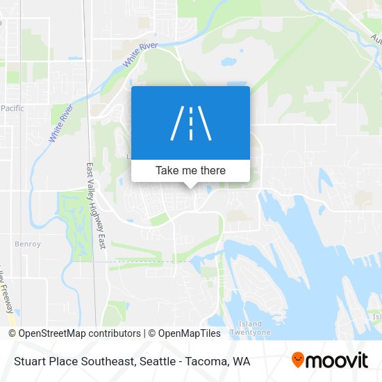 Mapa de Stuart Place Southeast
