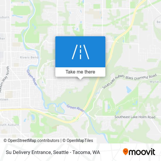 Su Delivery Entrance map