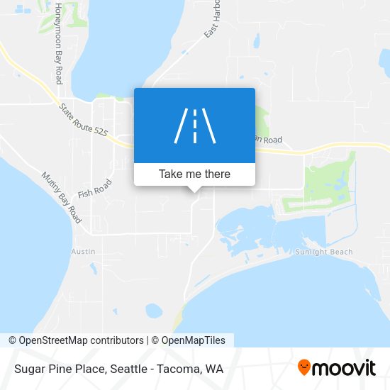 Sugar Pine Place map