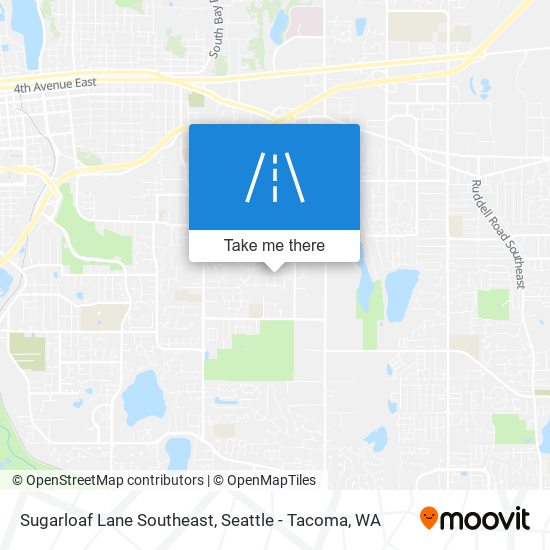 Sugarloaf Lane Southeast map