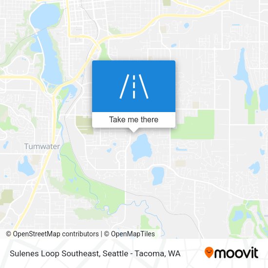 Sulenes Loop Southeast map