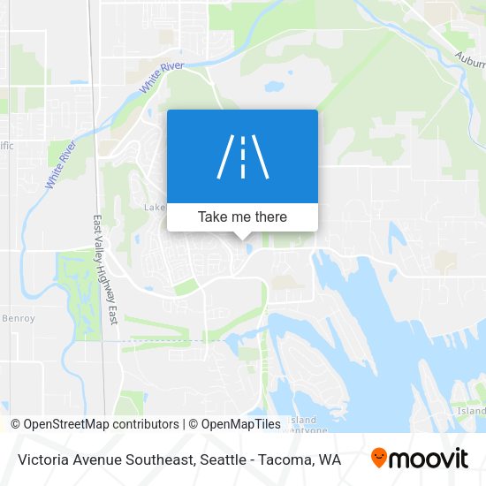 Victoria Avenue Southeast map