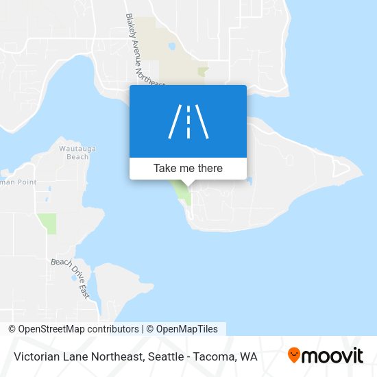 Mapa de Victorian Lane Northeast