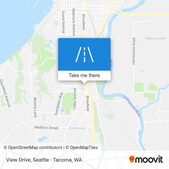 View Drive map
