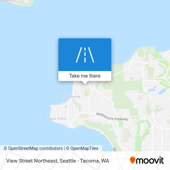 View Street Northeast map