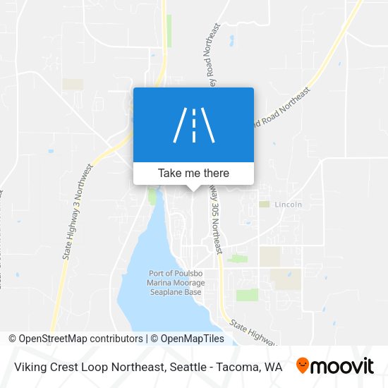 Mapa de Viking Crest Loop Northeast