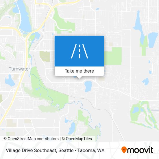 Village Drive Southeast map