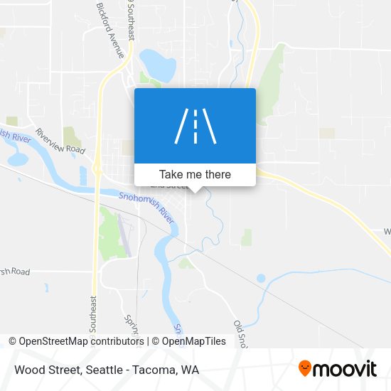 Wood Street map