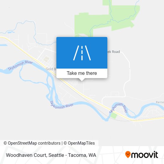 Woodhaven Court map