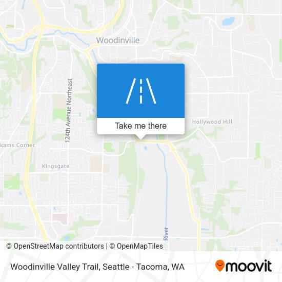 Mapa de Woodinville Valley Trail