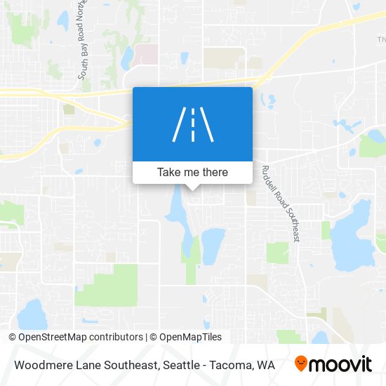 Woodmere Lane Southeast map