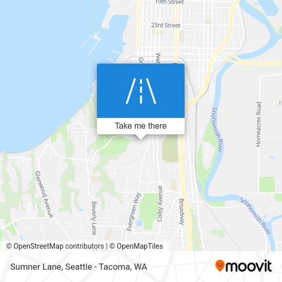 Mapa de Sumner Lane