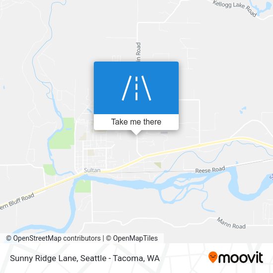 Mapa de Sunny Ridge Lane