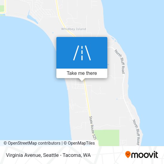 Virginia Avenue map