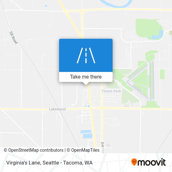 Virginia's Lane map