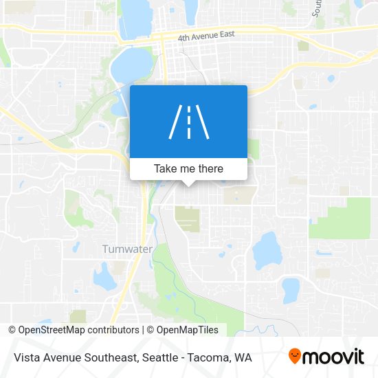 Mapa de Vista Avenue Southeast