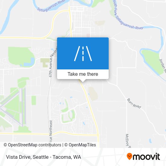 Vista Drive map