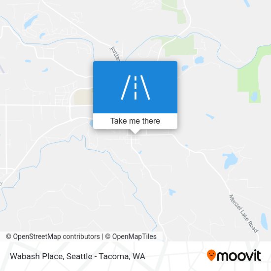 Wabash Place map
