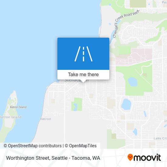 Worthington Street map