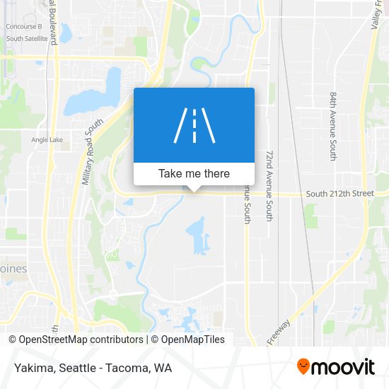 Yakima map
