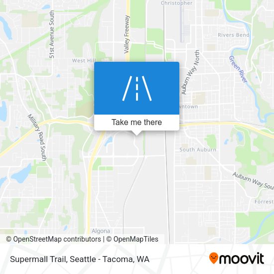 Supermall Trail map