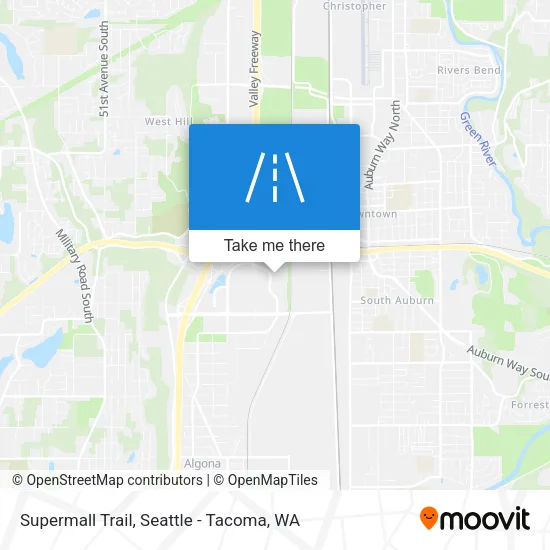 Supermall Trail map