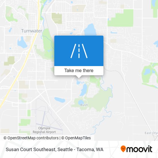 Mapa de Susan Court Southeast