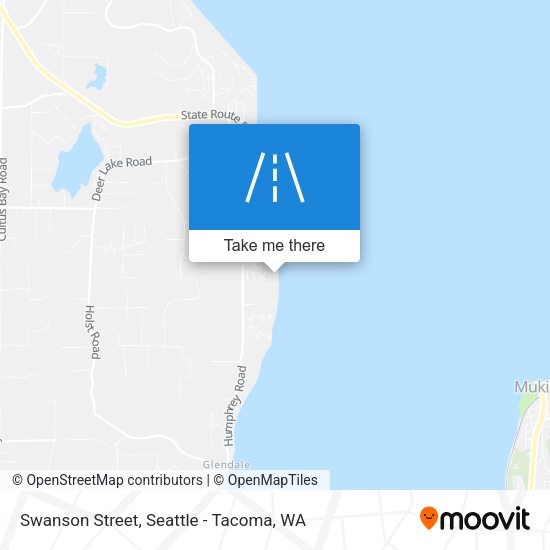 Mapa de Swanson Street