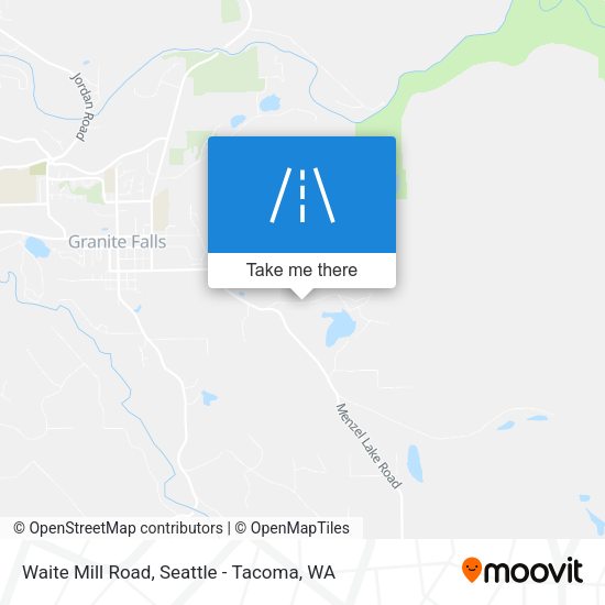 Waite Mill Road map