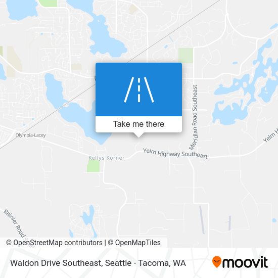 Waldon Drive Southeast map
