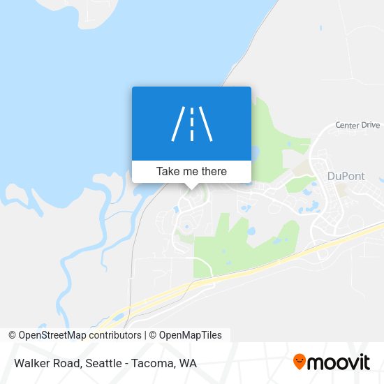 Mapa de Walker Road