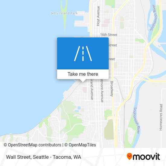 Wall Street map
