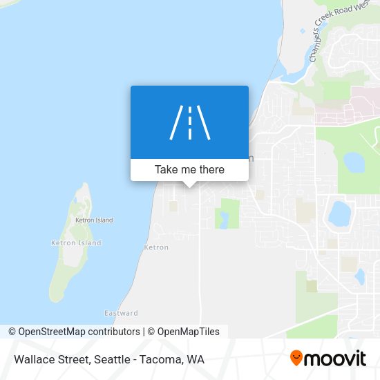 Wallace Street map