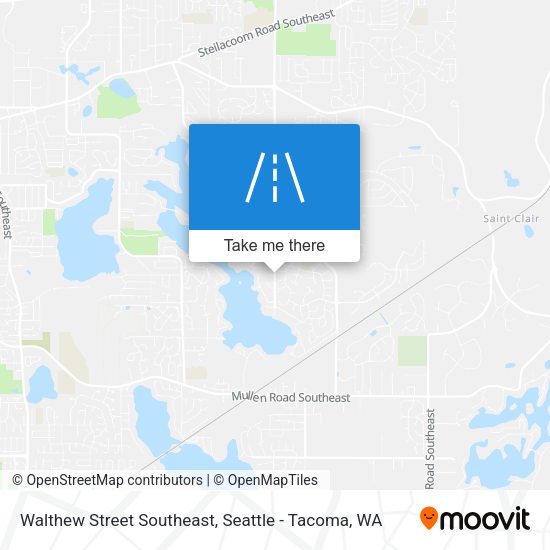 Mapa de Walthew Street Southeast