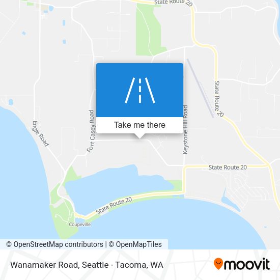 Mapa de Wanamaker Road