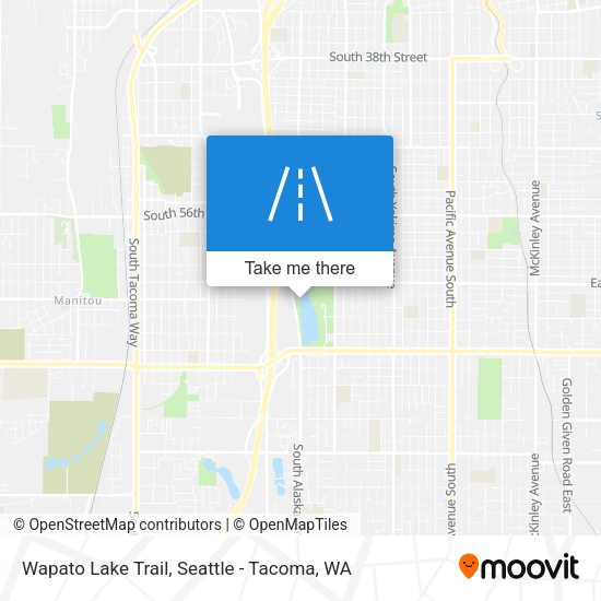 Mapa de Wapato Lake Trail
