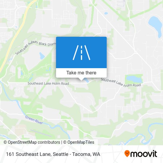 161 Southeast Lane map