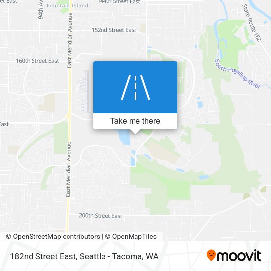 182nd Street East map