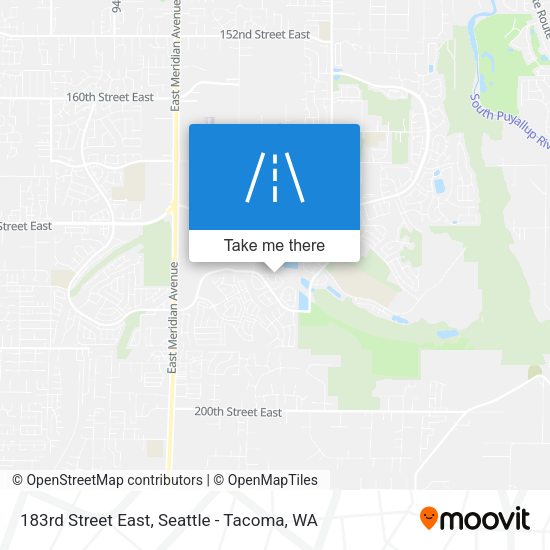 183rd Street East map
