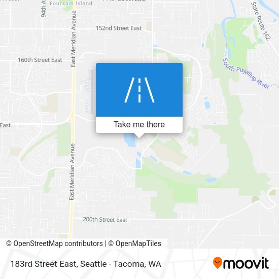 183rd Street East map